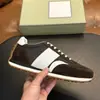 Zapatillas casuales retro para hombre con patchwork de tela y cuero, diseño de bloques de color blanco y negro transfronterizo TF, suela de goma gruesa, adecuadas para ir al trabajo