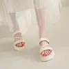 Sandalias Personalizadas0521 Hermosas de Suela Gruesa para Aumentar Altura para Mujeres, Nuevo Modelo Verano 2025, Adecuadas para Salir con Faldas, Ropa Casual