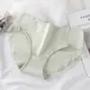 Calzones para Mujer de Cintura Media Sin Marca Cómodos Algodón en la Entrepierna Antibacterianos Color Sólido Borde de Encaje para Niña Calzones Amigables con la Piel para Mujer