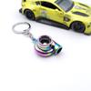 Chaveiro modelo colorido de processo de galvanoplastia, cabeça de câmbio de carro, cubo de roda NOS, turbina, amortecedor, filtro de ar