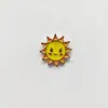 Broche de Metal Personalizado Fofo de Desenho Animado Gota de Óleo para Mulheres Acessórios Decorativos Fofos para Bolsa Insígnia de Liga Joias Atacado