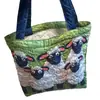 2026 Sitio Independiente Transfronterizo Amazon Bolso Tote Acolchado Nuevo Estampado Digital Bolso de Algodón Casual para Viajero