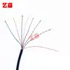 Cable Esmaltado de Hilos Múltiples 2 hilos/3 hilos/4 hilos/5 hilos/6 hilos/7 hilos/8 hilos/9 hilos 8/0.08 Cable para Auriculares