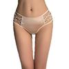 Roupa Íntima Feminina Cetim Perolado Tira Fina Sexy Cruz de Diamante Vazada Cobre o Quadril Cintura Alta Tamanho Grande Renda Roupa Íntima para Mulheres