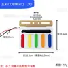 Nuevo modelo de luz de advertencia parpadeante multicolor COB para montaje en coche, luz de advertencia parpadeante lateral para camión, luz de advertencia de alto brillo para remolque