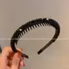 Nueva Diadema Pequeña de Fragancia Simple y Elegante para Mujer, Diadema de Cristal de Lujo Ligero con Temperamento, Accesorio para el Cabello Hecho a Mano con Dientes 2025