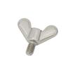 Tornillo de mariposa 304 asiento de asta de bandera accesorios tuerca de mariposa fija de acero inoxidable tornillo de mano 304 10mm15mm