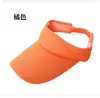 Chapéu de sol de verão estilo coreano à prova de sol à prova de sol à prova de sol top vazio chapéu de sol de beisebol cor sólida chapéu de sol casual respirável para atividades ao ar livre para homens