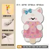 Pegatina de Pared para Rascar Gatos, Duradera y que No Suelta Pelusa, Rascador Vertical para Gatos Montado en la Pared, Sisal, Protege el Sofá, No Dañará las Paredes