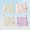 Pantalones Cortos de Seguridad para Niñas Algodón Puro Grado A Dos en Uno Boxer Antiexposición para Niñas de 10 a 15 Años
