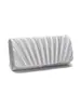 Bestseller Transfronterizo Bolso de Noche Plegado Moda Femenina Bolso de Mano Versátil Bolso de Mano con Cadena Simple de Lujo Ligero