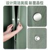 Cortina Anti-Fugas de Luz Hebilla Magnética Cortina de Puerta para el Hogar Hebilla de Oscurecimiento Cierre Hebilla Magnética para Cortina de Cama de Dormitorio Multifuncional