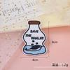 Patches de Tecido Bordados Patches de Tecido de Animais de Desenho Animado Cor Azul e Branco Acessórios de Vestuário Bordado de Baleia Decoração de Caixa de Garrafa de Cola Patches