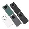 Adecuado para Huawei MateX Edición Coleccionista Pantalla Plegable 50% de descuento, funda protectora magnética con cuero liso, anticaídas, sensación de negocio de alta gama