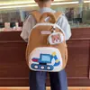 Mochila Ligera Nueva de Otoño 2026 para Niños Dibujos Animados Lindos para Jardín de Infantes Pequeña, Mediana y Grande para Niños y Niñas