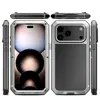 Funda Metálica Tipo Tanque para Teléfono Móvil Apple 14, Triple Protección, Sellada Anti-Caídas y Anti-Polvo, Funda Protectora para iPhone 17 Pro Max