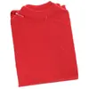 2024 Roupa Íntima para Meia-idade e Idosos Conjunto Masculino Gola Semi-alta Conjunto Vermelho Roupas de Outono e Calça para a Vida do Pai