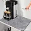 Alfombrilla de Drenaje para Cocina de Color Sólido Transfronteriza Alfombrilla Doméstica de Diatomeas Absorbente de Agua Secado Rápido Alfombrilla para Cafetera Alfombrilla de Barra Aislante Antiescaldado
