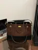 Bolsa Tote Matelassê para Mulheres 2026 Nova Moda Retrô Grande Capacidade Corrente Acolchoada Ombro Transversal Tendência