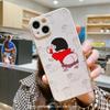 Crayon Shin New para iPhone 14 Funda de Teléfono Dibujos Animados Apple 12/13Promax Funda Protectora xr Agujero Fino