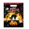 Nueva bolsa de regalo perlada con forma de linterna de calabaza con dibujos animados de Halloween, bolsa de dulces para fiestas de cumpleaños infantiles, bolsa de regalo trasera