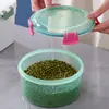 Fiambrera Sellada, Almacenamiento en Refrigerador, Caja de Almacenamiento de Alimentos para Calentar en Microondas, Fiambrera de Múltiples Especificaciones, Caja Cuadrada para Conservar Frescura
