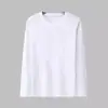 Moletom de gola redonda transfronteiriço para homens, camiseta de manga comprida jacquard de inverno, camiseta básica masculina, moletom versátil para outono e inverno 2026