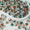 Accesorios DIY para joyería de cuentas, degradado multicolor, varios estilos, kit de materiales DIY de pulsera de cuentas sueltas simple y a la moda