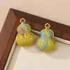 Pingente de Joia em Brocado Estilo Chinês, Bordado Dupla Face, Pingente de Cabacinha em Brocado Estilo Chinês Novo para DIY Feito à Mão, Acessório de Bolsa