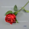Rosas artificiais para decoração de casa, arranjos de casamento, arranjos florais, arte em tecido, flores artificiais, arte floral de mesa, ramos de rosas com borda queimada