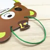 Nova Papelaria Sul-Coreana para Alunos do Ensino Fundamental, Quadro Branco Apagável Dupla Face + Caneta, Design Compacto e Fofo de Desenho Animado, Pode Ser Pendurado para Rabiscos Pequenos