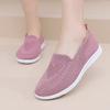 Zapatos Tejidos de Otoño de Aguja Primavera y Verano 2025 Zapatos Deportivos de Mamá para Mujer Ligeros Cómodos Casuales Zapatos de Mujer