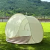 Tenda de Praia Pop-Up Portátil para Camping ao Ar Livre 3-4 Pessoas Abrigo Solar Tenda Dobrável Impermeável