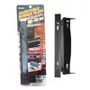 Moldura de placa de licença universal modificada para carro/suporte para fotos com padrão de fibra de carbono/suporte decorativo para placa de licença/suporte de conversão/grade de fibra de carbono