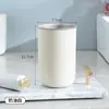 Copo simples de aço inoxidável para gargarejo com alto valor de cor para casais copo para escovar os dentes copo para escova de dentes infantil pote de dente copo de lavar