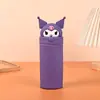 Porta-canetas de Silicone Desenho Animado Estojo Porta-lápis Estilo Fofo Armazenamento Porta-canetas de Alto Valor Estudante Criativo Bolsa de Papelaria Bolsa para Lápis