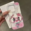 Gafas Conejo Modelo Lindo Adecuado para Funda de Teléfono Móvil Iphone16Promax Huawei P70Mate60Nova Teléfono Móvil