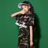 Disfraz de Danza Jazz para Niñas Atractivo Traje de Street Dance Japonés Traje Hip Hop para Niños hiphop Escenario de Espectáculo Tendencia