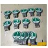 Marca de 100 m/Marca de la Carretera 100 m/Marca de kilometraje/Marca de poste de 100 m/Valla de pegatinas de 100 m Marca reflectante de 100 m