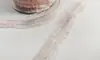 Encaje de gasa de doble cara de 15 mm, volante plisado de doble cara, elástico, gasa, ropa para muñecas BJD, zapatos para muñecas Hanfu