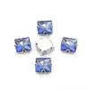 Acessórios de Joias DIY Prontos de Fábrica Diamante de Vidro com Formato Especial Acessórios para Roupas Decoração de Vestido de Noiva Garra D Quadrada Costura à Mão
