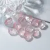 Cuentas de Vidrio Ovaladas de 14 mm Cuentas de Vidrio Rombos Asimétricos Material para Hacer Pulseras y Collares con Cuentas DIY