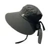 Sombrero de Sol de Estilo Nuevo con Ala Ancha y Abertura para Cola de Caballo, Sombrero de Sol con Protección UV, Modelo 2026 Sombrero de Pescador para Protección Solar de Verano para Mujeres