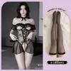 26 Lingerie Erótica com Aro Abertura no Busto Tentação Sem Fundo Body Sexy Transparente Paixão Conjunto Sem Remoção Pijama