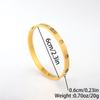 Pulsera de acero de titanio electrochapado al vacío pulsera de acero inoxidable que no se decolora nicho versátil lujo ligero alta calidad pulsera completamente de diamantes