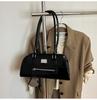 Bolsa Satchel Casual Almofada 2025 Estilo Coreano Tendência Nova Moda Bolsa de Ombro Design de Nicho Sofisticado Bolsa Transversal