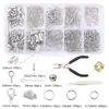 Accesorios de joyería para hacer tú mismo joyería pendientes ganchos para orejas pulseras pulseras collares materiales para abalorios hechos a mano juego de herramientas
