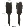 Pente Popular Transfronteiriço de Palha de Trigo com Almofada de Ar, Pente Fluffy para Styling de Cabeleireiro, Pente Definidor de Cachos com Elasticidade, Estoque Pronto do Fabricante