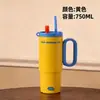 Copo Térmico Ice King Grande Capacidade 750ml Uso Duplo com Canudo Aço Inoxidável 316 com Compartimento para Chá Copo de Água Térmico Portátil