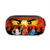 2026 Nuevo Modelo Estuche de Lápices de Una Sola Capa Lego Ninjago Dibujos Animados Estudiante Caja de Lápices de Poliéster Caja de Papelería de Anime Transfronterizo